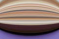 Multicolored convex stripes. Abstract multiset background. Curve Royalty Free Stock Photo