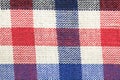 Multicolored cotton fabric texture Royalty Free Stock Photo