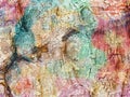 Multicolored decorative abstract background