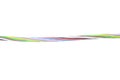 Multicolored electrical cable Royalty Free Stock Photo