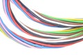 Multicolored electrical cable Royalty Free Stock Photo