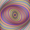 Multicolored ellipse fractal art background Royalty Free Stock Photo