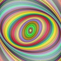 Multicolored ellipse fractal art background