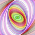 Multicolored elliptical fractal art background Royalty Free Stock Photo