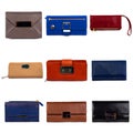 Multicolored female purses-1