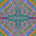 Multicolored Geometric Fractal Pattern i
