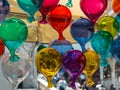 Multicolored Glass Balloons Royalty Free Stock Photo