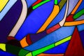 Multicolored glass mosaic background Royalty Free Stock Photo