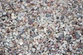 Multicolored gravel background texture Royalty Free Stock Photo