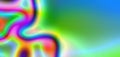 Multicolored-green unfocused background. Pure bright hues. Neon.