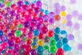 Multicolored hydrogel balls for abstract colorful background Royalty Free Stock Photo