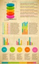 Multicolored Infographic Set