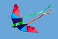 Multicolored kite Royalty Free Stock Photo