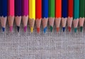 Multicolored pencils Royalty Free Stock Photo