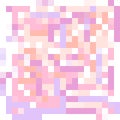 Multicolored pink, blue, purple, white rectangles and squares seamless pattern. Vector