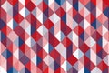 Multicolored pixel background. Abstract texture of triangles, mosaic pattern