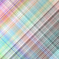 Multicolored Plaid tartan fabric texture pattern for table cover Royalty Free Stock Photo