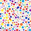 Multicolored seamless pattern