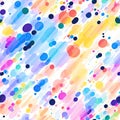 Multicolored seamless pattern