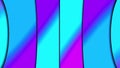 Multicolored shapes rectangles with linear gradient, computer generated. 3d render of abstract backdrop. Royalty Free Stock Photo