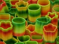 Multicolored slinkies in retail display Royalty Free Stock Photo