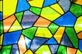 Multicolored stained glass background Royalty Free Stock Photo
