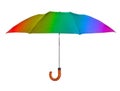 Multicolored umbrella Royalty Free Stock Photo