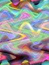 Multicolored waves lights geometries,lines, fractal design, texture Royalty Free Stock Photo