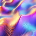 Colorful Background With Wavy Lines Royalty Free Stock Photo