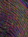 multicolored wire abstract 003