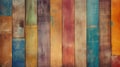 Multicolored wood background. Vintage wallpaper pattern Royalty Free Stock Photo