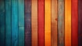 Multicolored wood background. Vintage wallpaper pattern Royalty Free Stock Photo