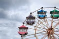 Multicolour ferris wheel in Chiang Mai ,Thailnd Royalty Free Stock Photo