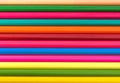Multicolour pencils set on a white background Royalty Free Stock Photo