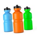 Multicolour Sport Plastic Water Bottles