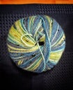 Multicoloured mix ball for crochete