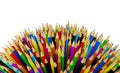 Multicoloured Pencils Abstract Background Royalty Free Stock Photo