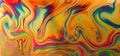 Multicoloured psychedelic soap bubble abstract background