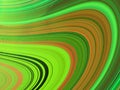 Multicoloured wavy curves(6) Royalty Free Stock Photo