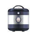 Multicooker or steamer, vector icon or clipart. Royalty Free Stock Photo