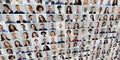 Multicultural Business People Collage Royalty Free Stock Photo