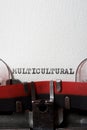 Multicultural concept view Royalty Free Stock Photo