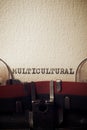 Multicultural concept view Royalty Free Stock Photo