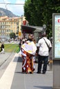 Multicultural life in Nice, France