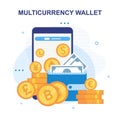 Multicurrency Wallet Mobile Application Advert