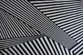 Multidirectional lines print on fabric