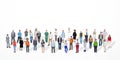 Multiethnic People with Different Jobs Royalty Free Stock Photo