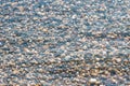 Multiexposure of stones and sea