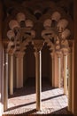 Multifoil arches, Alcazaba, Malaga, Spain