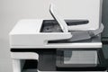 Multifunction office printer for business documents printing Royalty Free Stock Photo